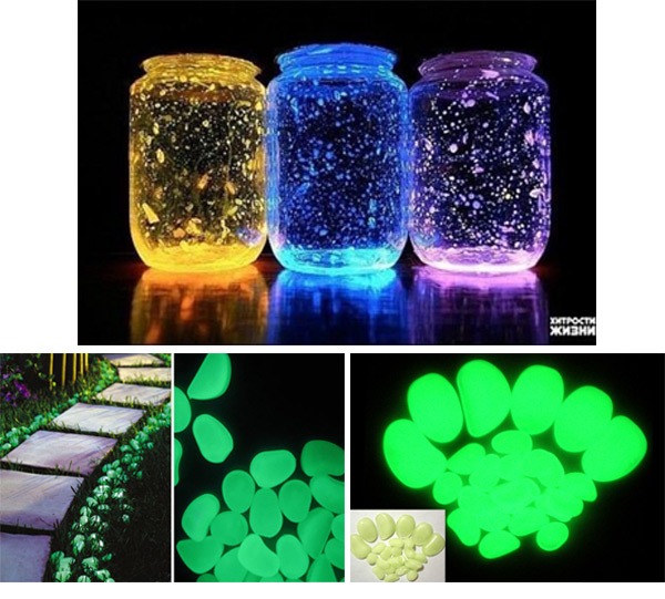 Large Particle Glow in The Dark Pigment - Glow in the Dark Pigment Powder